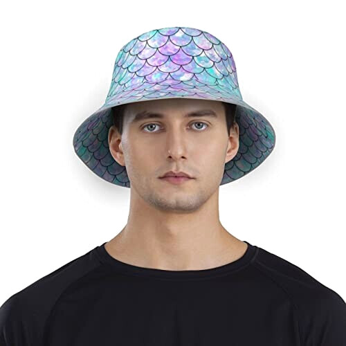 Bob Sirène noir taille unique homme/femme variant 5 