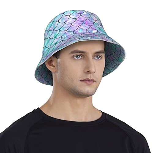 Bob Sirène noir taille unique homme/femme variant 6 