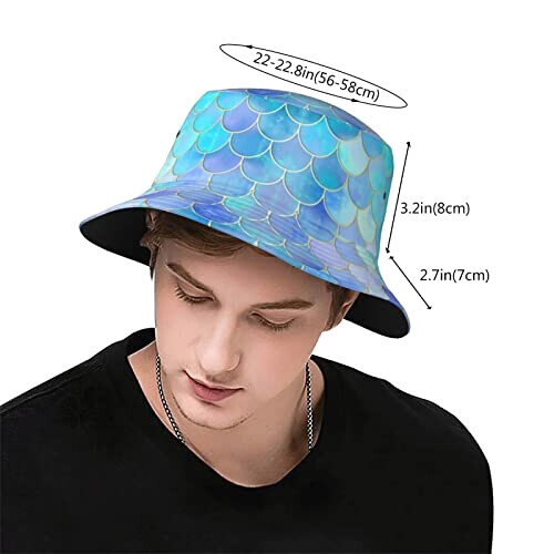 Bob Sirène Écailles de dorées taille unique homme/femme variant 1 