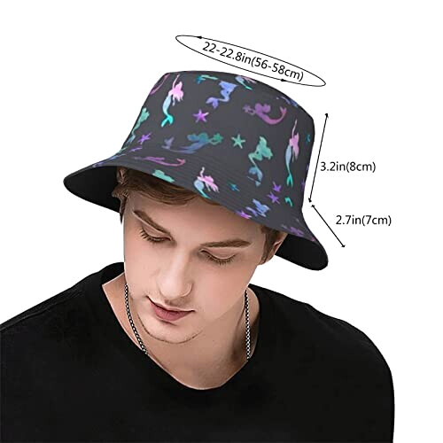 Bob Sirène belle couleurée taille unique homme/femme variant 1 