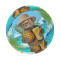 Bob Ananas chat hawaïen avec taille unique homme/femme - miniature variant 4