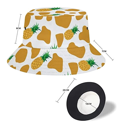 Bob Ananas comme indiqué sur la photo taille unique homme/femme variant 1 