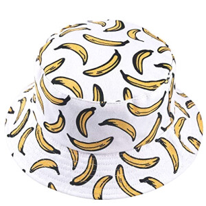 Bob Banane -blanc taille unique homme/femme