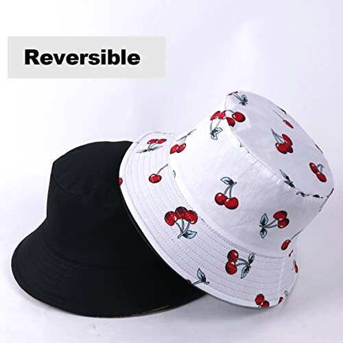 Bob Cerise -blanc taille unique homme/femme variant 0 