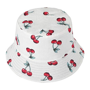 Bob Cerise blanc taille unique homme/femme