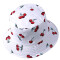 Bob Cerise -blanc taille unique homme/femme - miniature