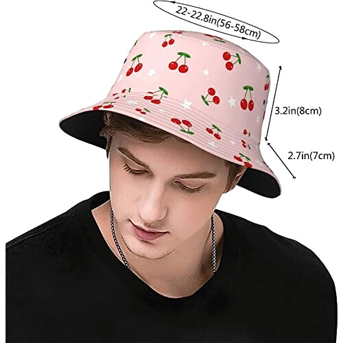 Bob Cerise taille unique homme/femme variant 1 