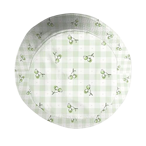 Bob Cerise joli motif vichy  taille unique homme/femme variant 2 