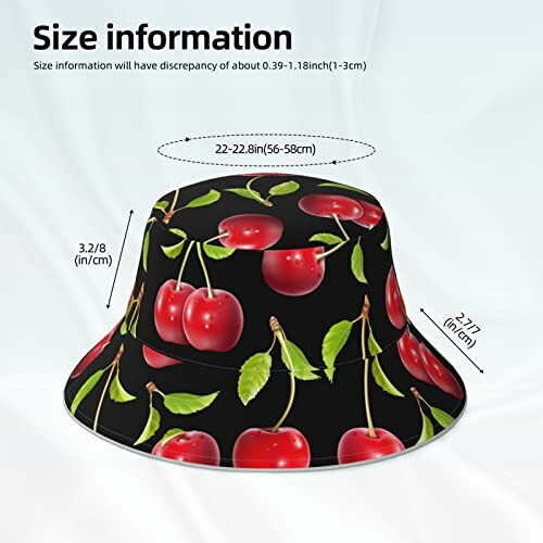 Bob Cerise taille unique homme/femme variant 4 
