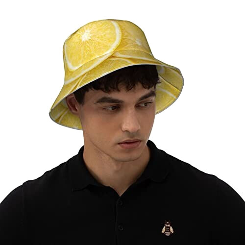 Bob Citron jaune taille unique homme/femme variant 5 