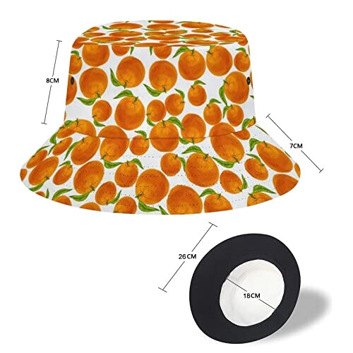 Bob Orange Fruit taille unique homme/femme variant 1 