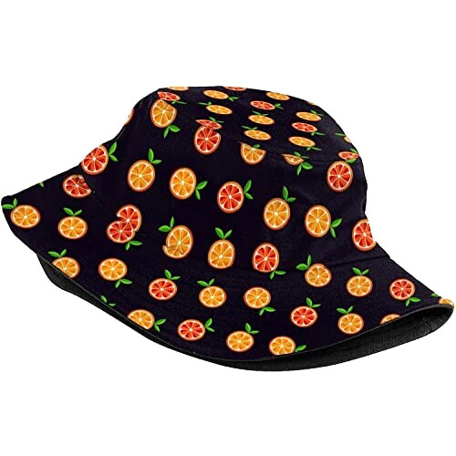 Bob Orange Fruit noir cute oranges taille unique homme/femme variant 0 