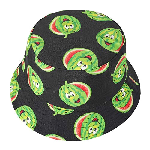 Bob Pastèque smile noir taille unique homme/femme