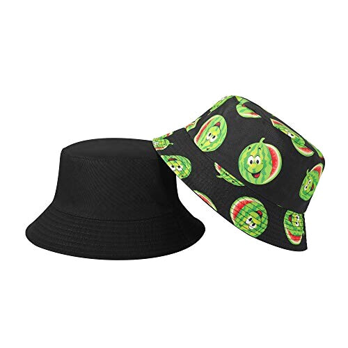 Bob Pastèque smile noir taille unique homme/femme variant 1 