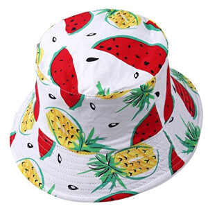 Bob Pastèque -blanc taille unique homme/femme
