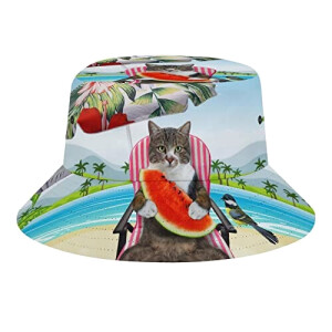 Bob Pastèque chat hawaïen avec taille unique homme/femme