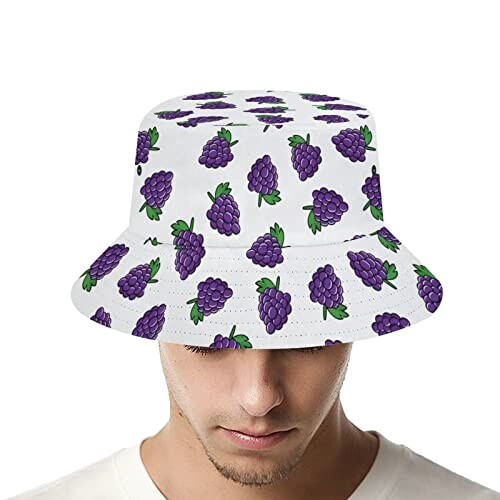 Bob Raisin violet taille unique homme/femme variant 1 