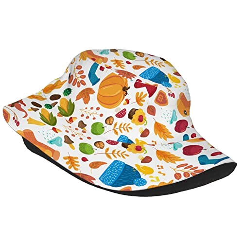 Bob Citrouille feuilles d'automne : taille unique homme/femme variant 0 