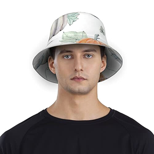 Bob Citrouille noir taille unique homme/femme variant 5 