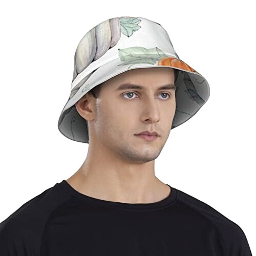 Bob Citrouille noir taille unique homme/femme variant 6 