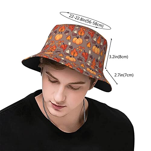 Bob Citrouille s d'automne taille unique homme/femme variant 1 