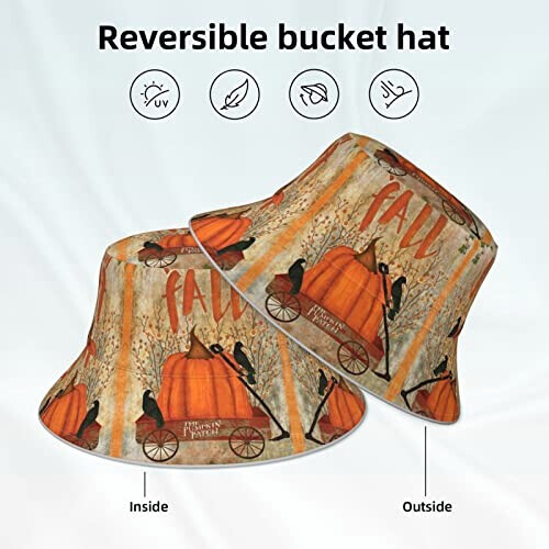 Bob Citrouille taille unique homme/femme variant 2 