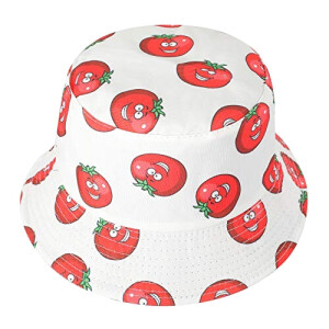 Bob Tomate smile blanc taille unique homme/femme