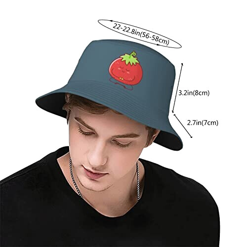 Bob Tomate taille unique homme/femme variant 1 