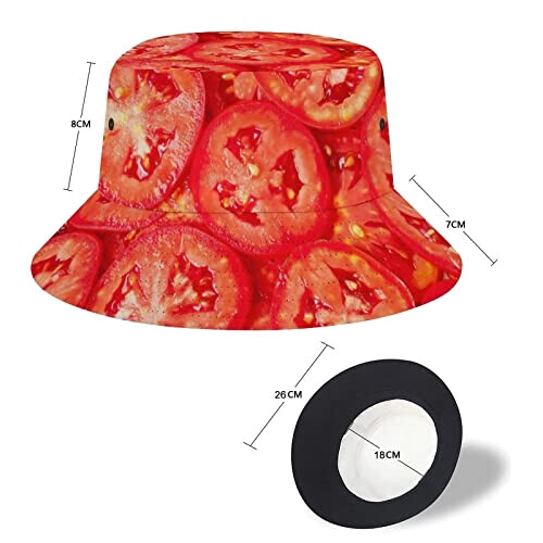 Bob Tomate légumes s taille unique homme/femme variant 1 