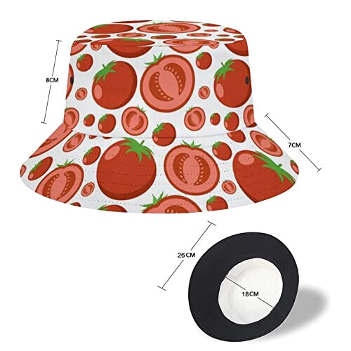 Bob Tomate taille unique homme/femme variant 2 
