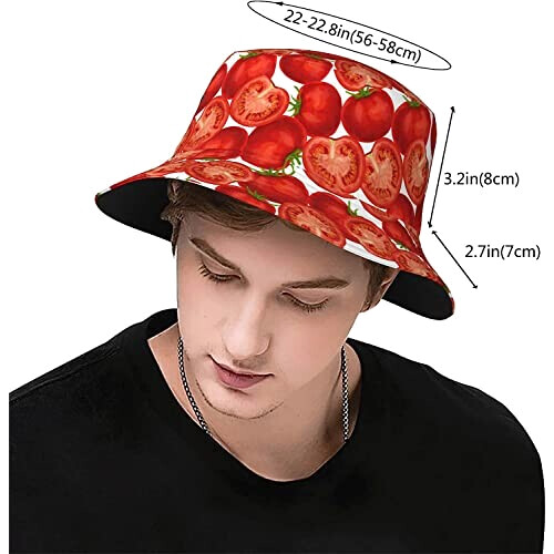 Bob Tomate taille unique homme/femme variant 1 