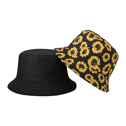 Bob Tournesol - Fleur -  noir taille unique homme/femme variant 1 