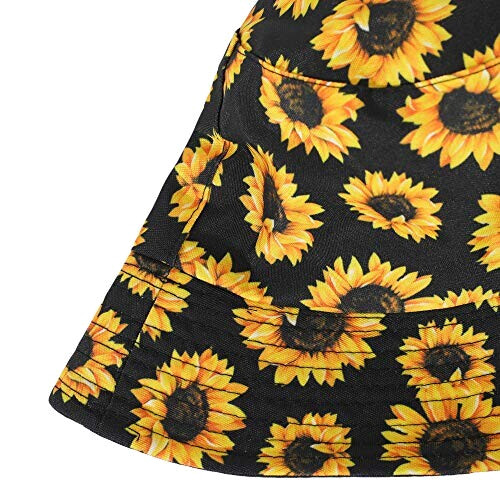 Bob Tournesol - Fleur -  noir taille unique homme/femme variant 2 