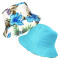 Bob Fleur bleu taille unique femme - miniature