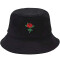 Bob Rose - Fleur -  noir taille unique homme/femme - miniature