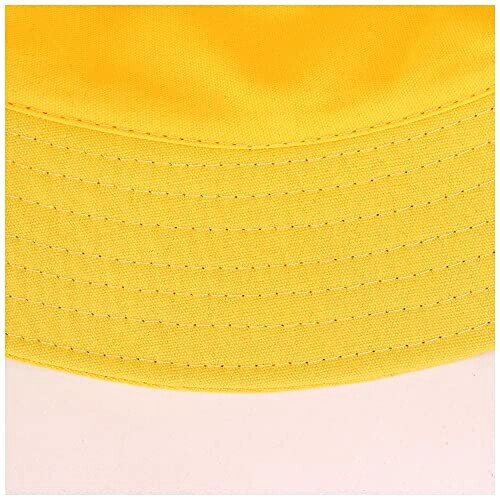 Bob Fleur motif à s - jaune taille unique homme/femme variant 4 