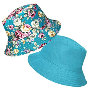 Bob Fleur turquoise taille unique femme