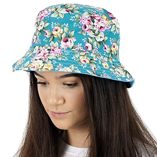 Bob Fleur turquoise taille unique femme variant 0 