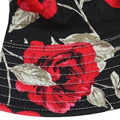 Bob Rose - Fleur -  noire taille unique homme/femme variant 4 