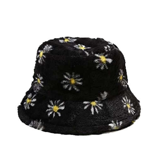 Bob Fleur noire taille unique homme/femme