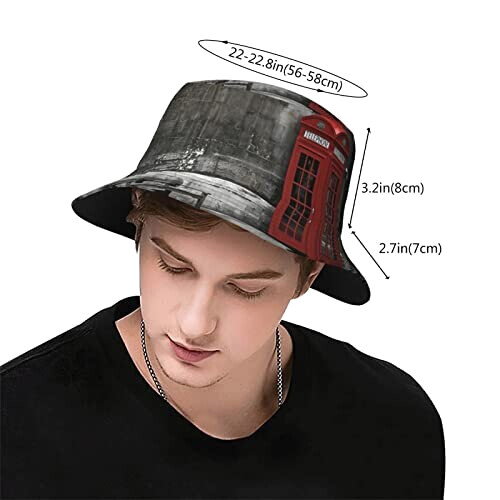 Bob Londres cabine téléphonique dans les rues de taille unique homme/femme variant 1 