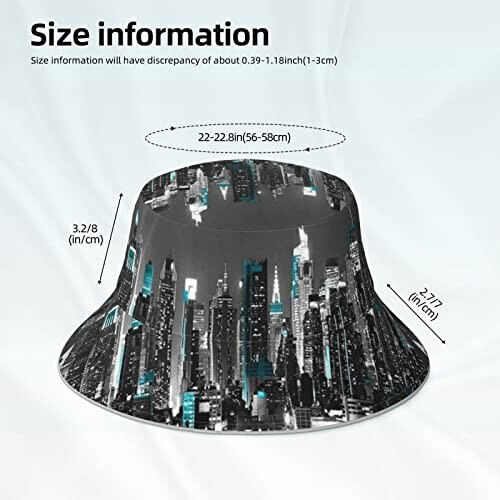 Bob New York noir taille unique homme/femme variant 4 