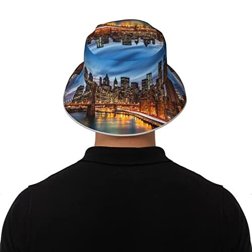 Bob New York noir taille unique homme/femme variant 6 