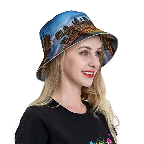 Bob New York noir taille unique homme/femme variant 7 