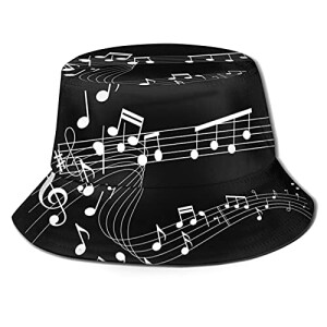 Bob Note de musique bucket hat taille unique homme/femme