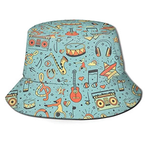 Bob Note de musique bucket hat taille unique homme/femme