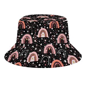 Bob Arc en ciel rose arc-en-ciel taille unique homme/femme