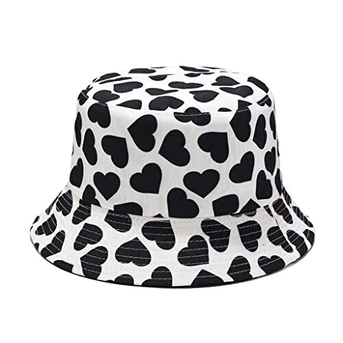 Bob Coeur blanc multicolore taille unique homme/femme