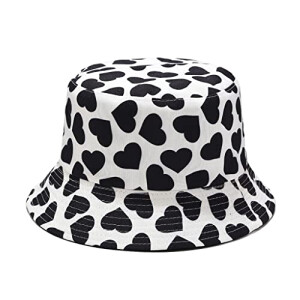 Bob Coeur blanc multicolore taille unique homme/femme