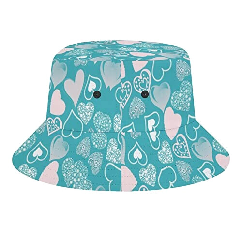 Bob Coeur motif cœur taille unique homme/femme variant 3 